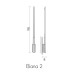 Настенный светильник B.lux Vanlux Eliana W2 White
