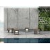 Скамья B.lux Vanlux Lap Bench 45B Led Rust