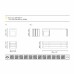 Скамья B.lux Vanlux Lap Bench 45B Led Rust
