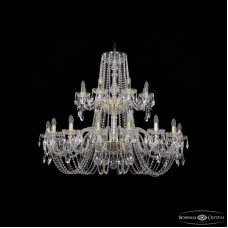 Подвесная люстра Bohemia Ivele Crystal 1402/16+8/400/2d G