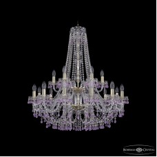 Подвесная люстра Bohemia Ivele Crystal 1410/12+6/300/h-95/2d G V7010