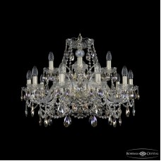 Подвесная люстра Bohemia Ivele Crystal 1411/10+5/240 G K801