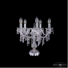 Настольная лампа Bohemia Ivele Crystal 1403L/5/141-39 Ni