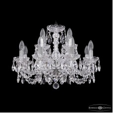 Подвесная люстра Bohemia Ivele Crystal 1402/8+4/195 Ni