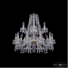 Подвесная люстра Bohemia Ivele Crystal 1403/10+5/240/2d G