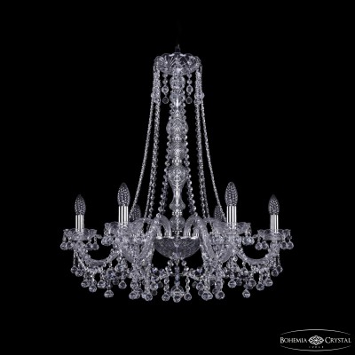 Подвесная люстра Bohemia Ivele Crystal 1409/6/240/h-75 Ni