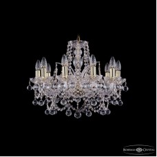 Подвесная люстра Bohemia Ivele Crystal 1411/10/195 G Balls