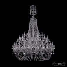 Подвесная люстра Bohemia Ivele Crystal 1402/24+12+6/460/XL-176/2d Ni