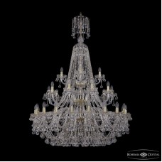 Подвесная люстра Bohemia Ivele Crystal 1409/20+10+5/400/XL-159/3d G