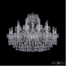 Подвесная люстра Bohemia Ivele Crystal 1410/16+8/300 Ni V0300