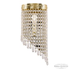 Настенный светильник Bohemia Ivele Crystal 83401BR/15IV-33 G Drops