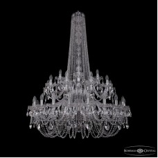 Подвесная люстра Bohemia Ivele Crystal 1402/20+10+5/400/h-160/2d Ni