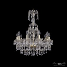 Подвесная люстра Bohemia Ivele Crystal 1403/10/195/XL-65 G