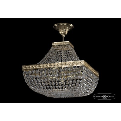 Люстра на штанге Bohemia Ivele Crystal 19282/H1/35IV G