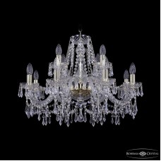 Подвесная люстра Bohemia Ivele Crystal 1403/8+4/240 G