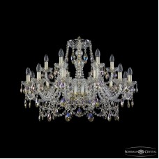 Подвесная люстра Bohemia Ivele Crystal 1411/12+6/300 G K801