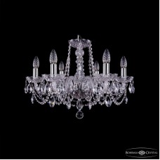 Подвесная люстра Bohemia Ivele Crystal 1402/6/195 Ni
