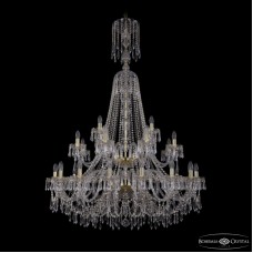 Подвесная люстра Bohemia Ivele Crystal 1403/16+8+4/400/XL-163/2d G