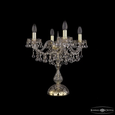 Настольная лампа Bohemia Ivele Crystal 1409L/4/141-47 G