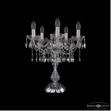 Настольная лампа Bohemia Ivele Crystal 1413L/5/141-47 Ni