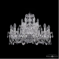 Подвесная люстра Bohemia Ivele Crystal 1402/12+6/240 Ni