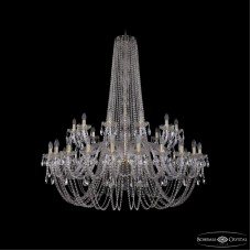 Подвесная люстра Bohemia Ivele Crystal 1402/24+12/530/h-160 G