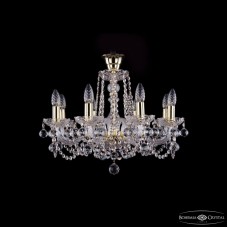 Подвесная люстра Bohemia Ivele Crystal 1402/8/195 G Balls tube