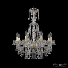 Подвесная люстра Bohemia Ivele Crystal 1409/8/195/XL-68 G