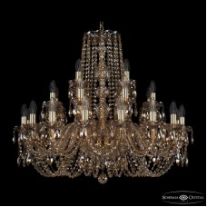 Подвесная люстра Bohemia Ivele Crystal 1402/16+8+4/300 G M721