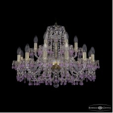 Подвесная люстра Bohemia Ivele Crystal 1410/12+6/240 G V7010