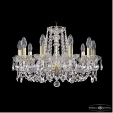 Подвесная люстра Bohemia Ivele Crystal 1402/10/195 G
