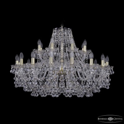 Подвесная люстра Bohemia Ivele Crystal 1409/16+8/360 G