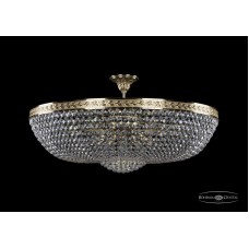 Люстра на штанге Bohemia Ivele Crystal 19281/90IV G