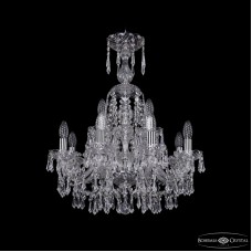Подвесная люстра Bohemia Ivele Crystal 1403/8+4/195/XL-65 Ni