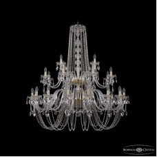 Подвесная люстра Bohemia Ivele Crystal 1402/16+8+4/460/2d G