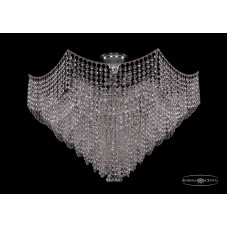 Люстра на штанге Bohemia Ivele Crystal 77071/77 Ni