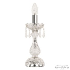Настольная лампа Bohemia Ivele Crystal 104L/1-27 Ni