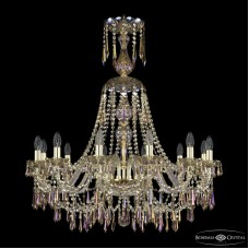 Подвесная люстра Bohemia Ivele Crystal 1403/12/300/XL-95 G M801