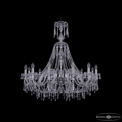 Подвесная люстра Bohemia Ivele Crystal 1403/12/360/XL-100 Ni