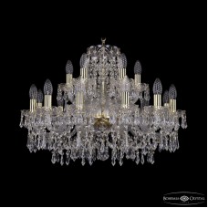 Подвесная люстра Bohemia Ivele Crystal 1403/12+6/240 G