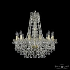Подвесная люстра Bohemia Ivele Crystal 1409/12/195/h-63 G