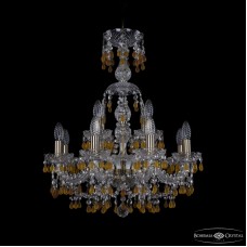 Подвесная люстра Bohemia Ivele Crystal 1410/8+4/195/XL-66 Pa V1003