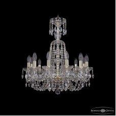 Подвесная люстра Bohemia Ivele Crystal 1402/12/195/XL-64 G