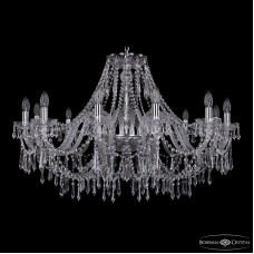 Подвесная люстра Bohemia Ivele Crystal 1403/12/360 Ni