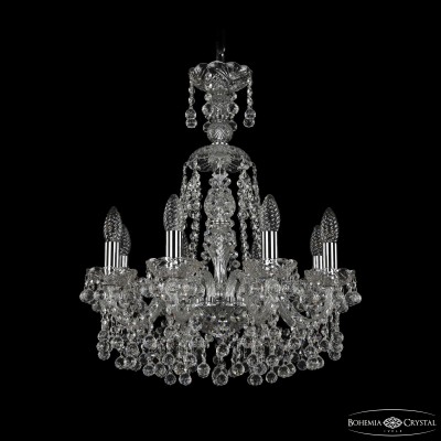 Подвесная люстра Bohemia Ivele Crystal 1409/8/160/XL-60 Ni