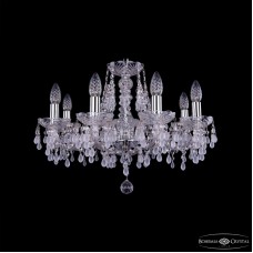 Подвесная люстра Bohemia Ivele Crystal 1410/8/195 Ni V0300