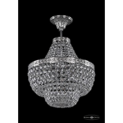 Люстра на штанге Bohemia Ivele Crystal 19101/H1/35IV Ni