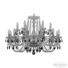 Подвесная люстра Bohemia Ivele Crystal 1402/12+6/300 Ni K731