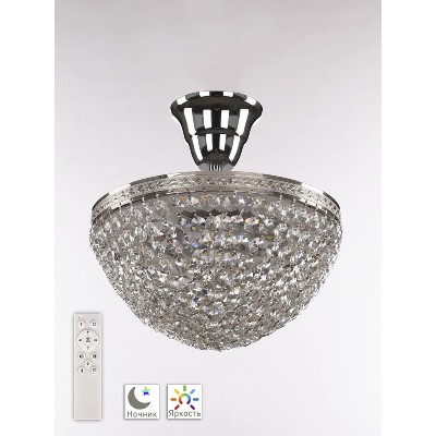 Потолочный светильник Bohemia Ivele Crystal 19321/25IV/LED-DIM Ni