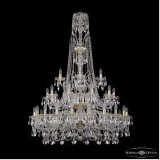 Подвесная люстра Bohemia Ivele Crystal 1411/20+10+5/400/XL-155/3d G